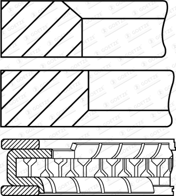 Goetze Engine Zuigerveren 08-207400-10