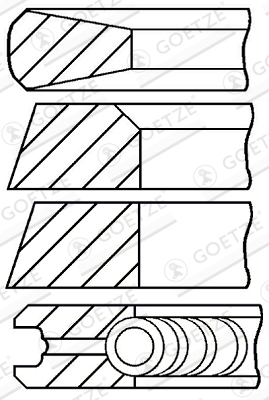 Goetze Engine Zuigerveren 08-207700-00