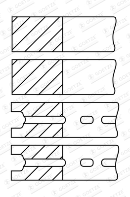 Goetze Engine Zuigerveren 08-248200-00