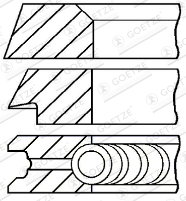 Goetze Engine Zuigerveren 08-319800-10