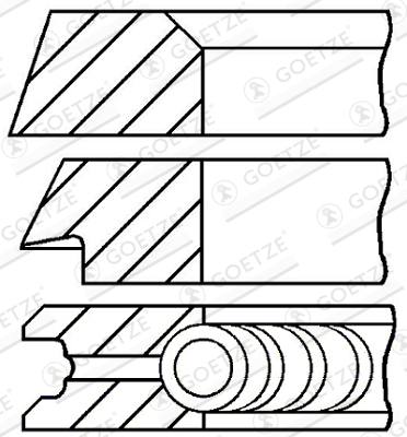 Goetze Engine Zuigerveren 08-320900-10