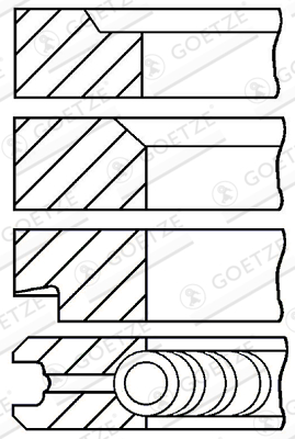 Goetze Engine Zuigerveren 08-348000-10