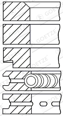 Goetze Engine Zuigerveren 08-392000-10