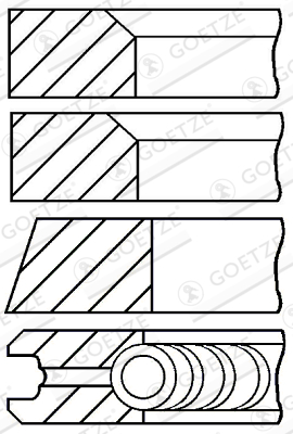 Goetze Engine Zuigerveren 08-399400-10