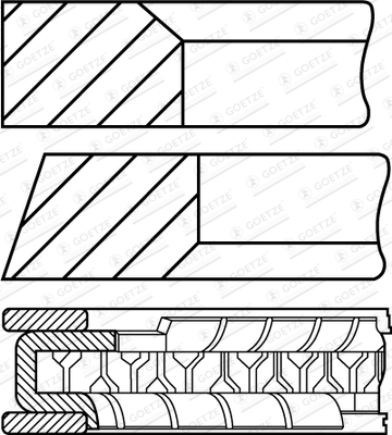 Goetze Engine Zuigerveren 08-423300-00