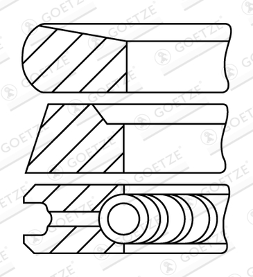 Goetze Engine Zuigerveren 08-452607-00