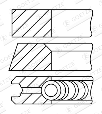 Goetze Engine Zuigerveren 08-501400-10