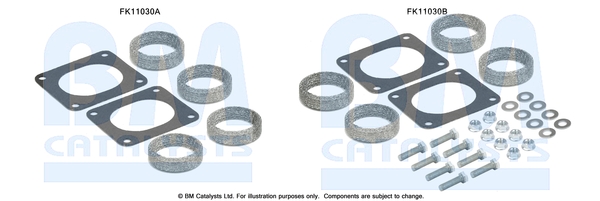 Bm Catalysts Roetfilter montageset FK11030