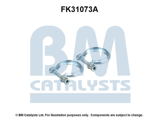 Bm Catalysts Montageset, katalysator FK31073