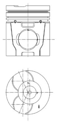 Kolbenschmidt Zuiger 40050600