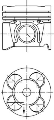 Kolbenschmidt Zuiger 41287600