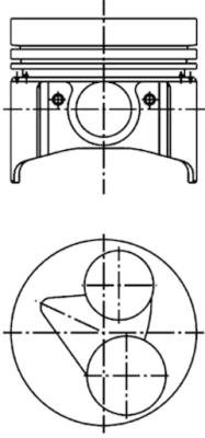 Kolbenschmidt Zuiger 40224610