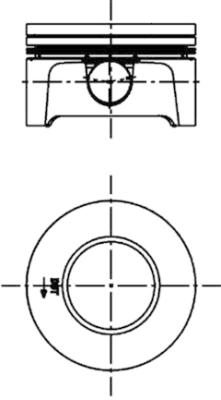 Kolbenschmidt Zuiger 40309600