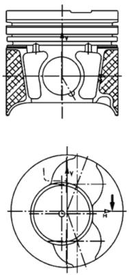 Kolbenschmidt Zuiger 40469600