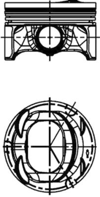 Kolbenschmidt Zuiger 40846620