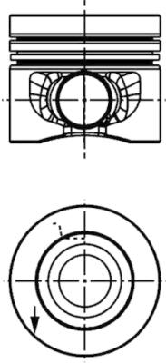 Kolbenschmidt Zuiger 40558600