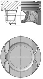 Kolbenschmidt Zuiger 40631600