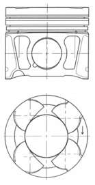Kolbenschmidt Zuiger 41070600