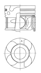 Kolbenschmidt Zuiger 41710600