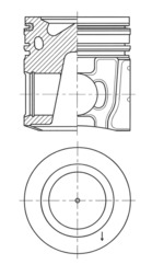Kolbenschmidt Zuiger 41728600
