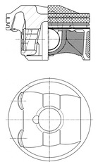 Kolbenschmidt Zuiger 41985600