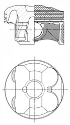 Kolbenschmidt Zuiger 41986600