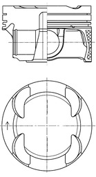 Kolbenschmidt Zuiger 42101600