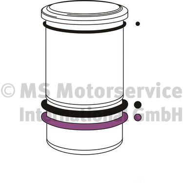 Kolbenschmidt Cilinderbus/voering O-ring 50007892