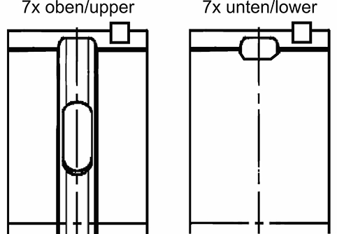 Kolbenschmidt Krukaslager 77955620