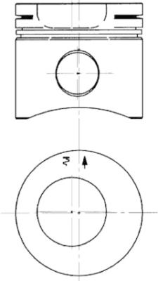 Kolbenschmidt Zuiger 90563600