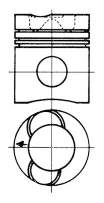 Kolbenschmidt Zuiger 90737600