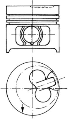 Kolbenschmidt Zuiger 90858620