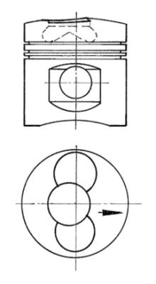 Kolbenschmidt Zuiger 90915700