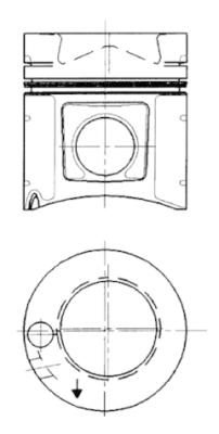 Kolbenschmidt Zuiger 91237600