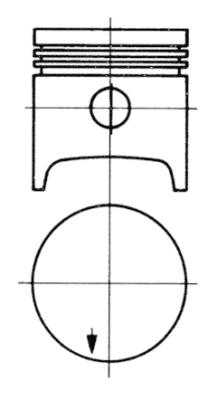 Kolbenschmidt Zuiger 91334701