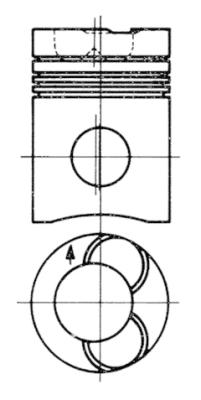 Kolbenschmidt Zuiger 91359600