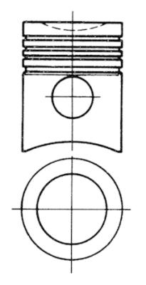 Kolbenschmidt Zuiger 91490600