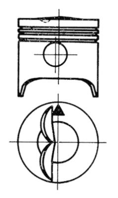 Kolbenschmidt Zuiger 91587650