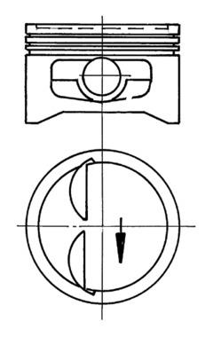 Kolbenschmidt Zuiger 91937610