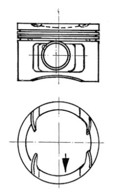 Kolbenschmidt Zuiger 92213630