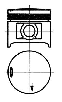 Kolbenschmidt Zuiger 92594620