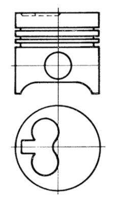 Kolbenschmidt Zuiger 92598630