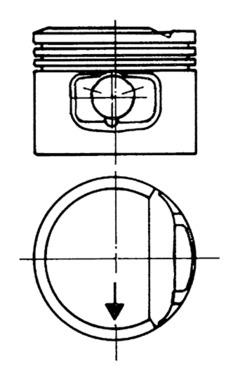 Kolbenschmidt Zuiger 93117600