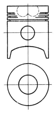 Kolbenschmidt Zuiger 90748700