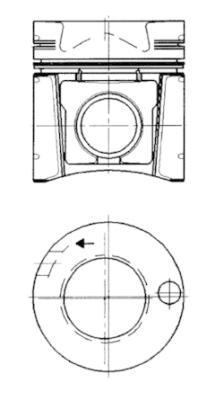 Kolbenschmidt Zuiger 93231600