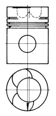 Kolbenschmidt Zuiger 93250600