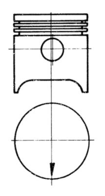 Kolbenschmidt Zuiger 93272600