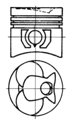 Kolbenschmidt Zuiger 93444700