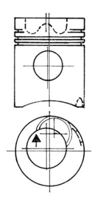 Kolbenschmidt Zuiger 93504700