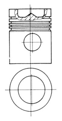 Kolbenschmidt Zuiger 93545700